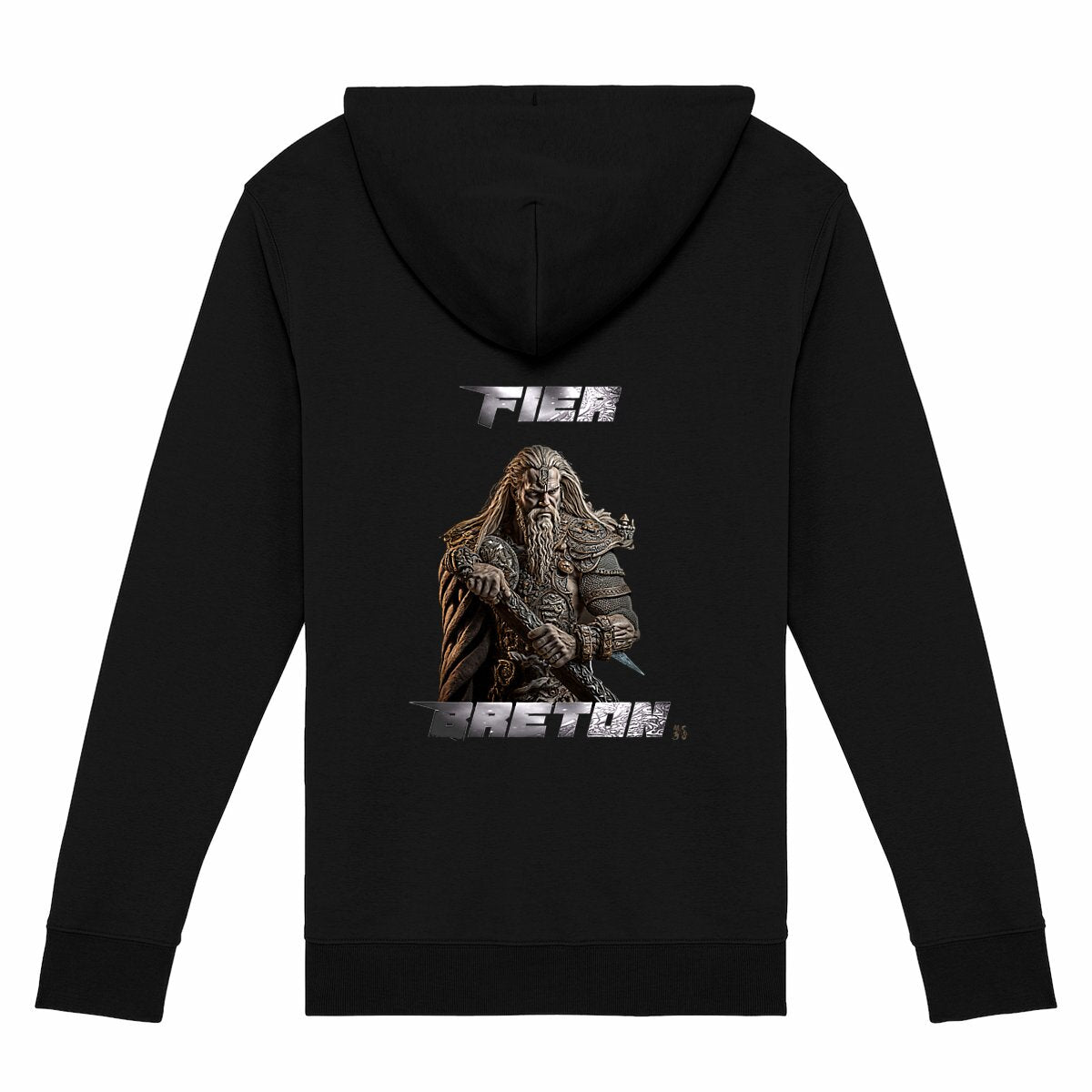 Sweat à capuche zippé Fier Breton