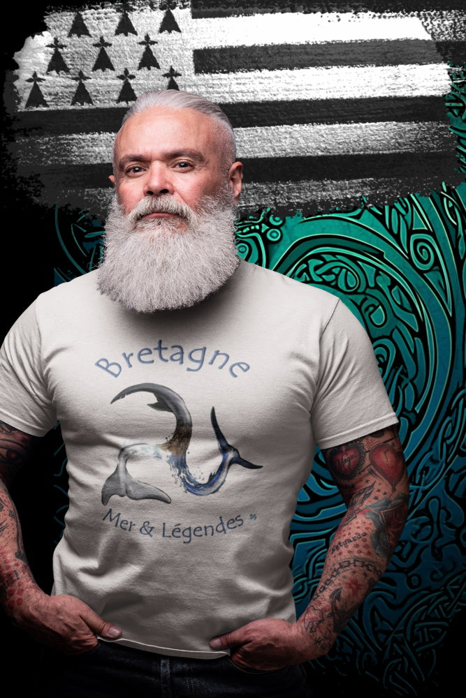 T-shirt Bretagne : mer et légendes marines