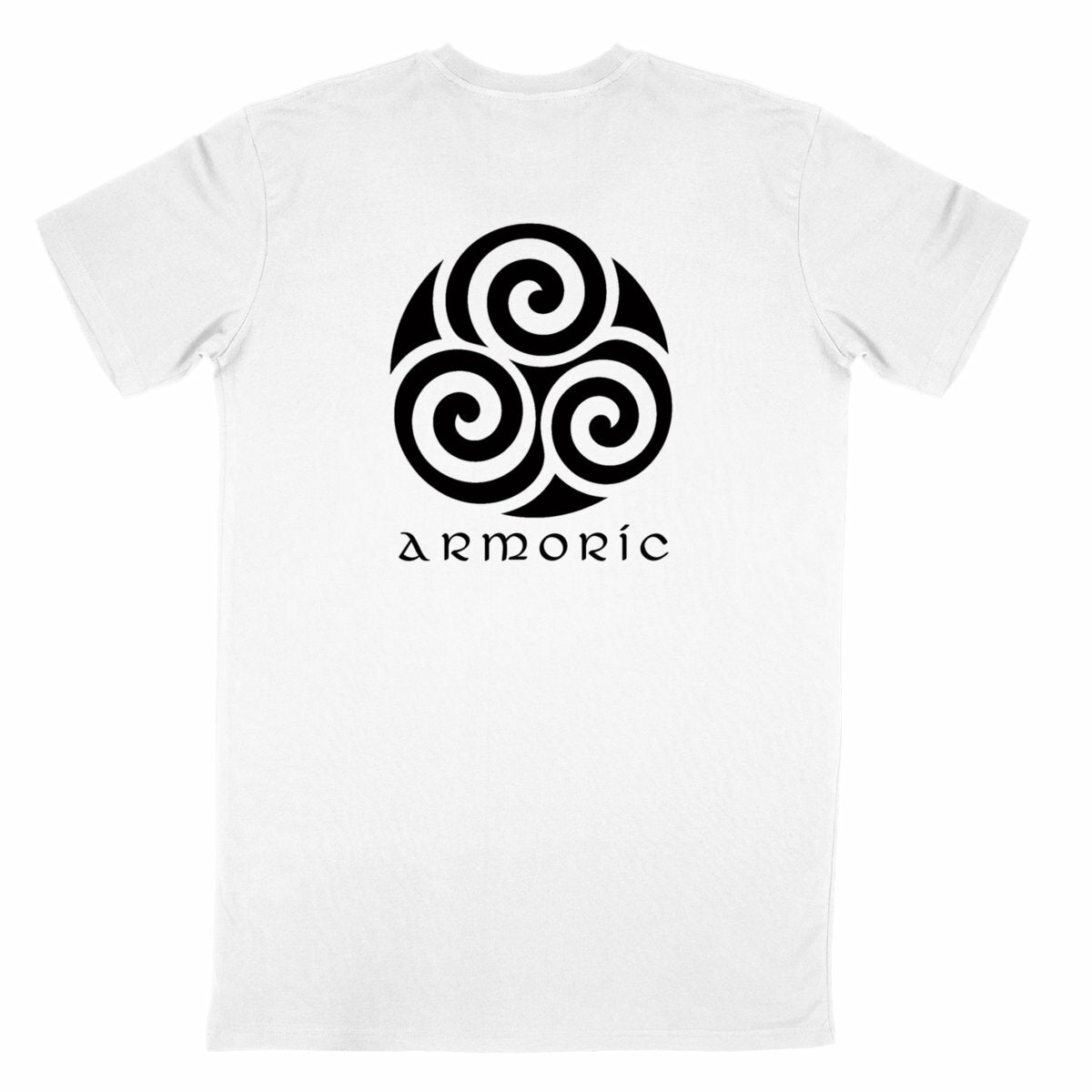 T-shirt Bretagne Armoric noir et blanc