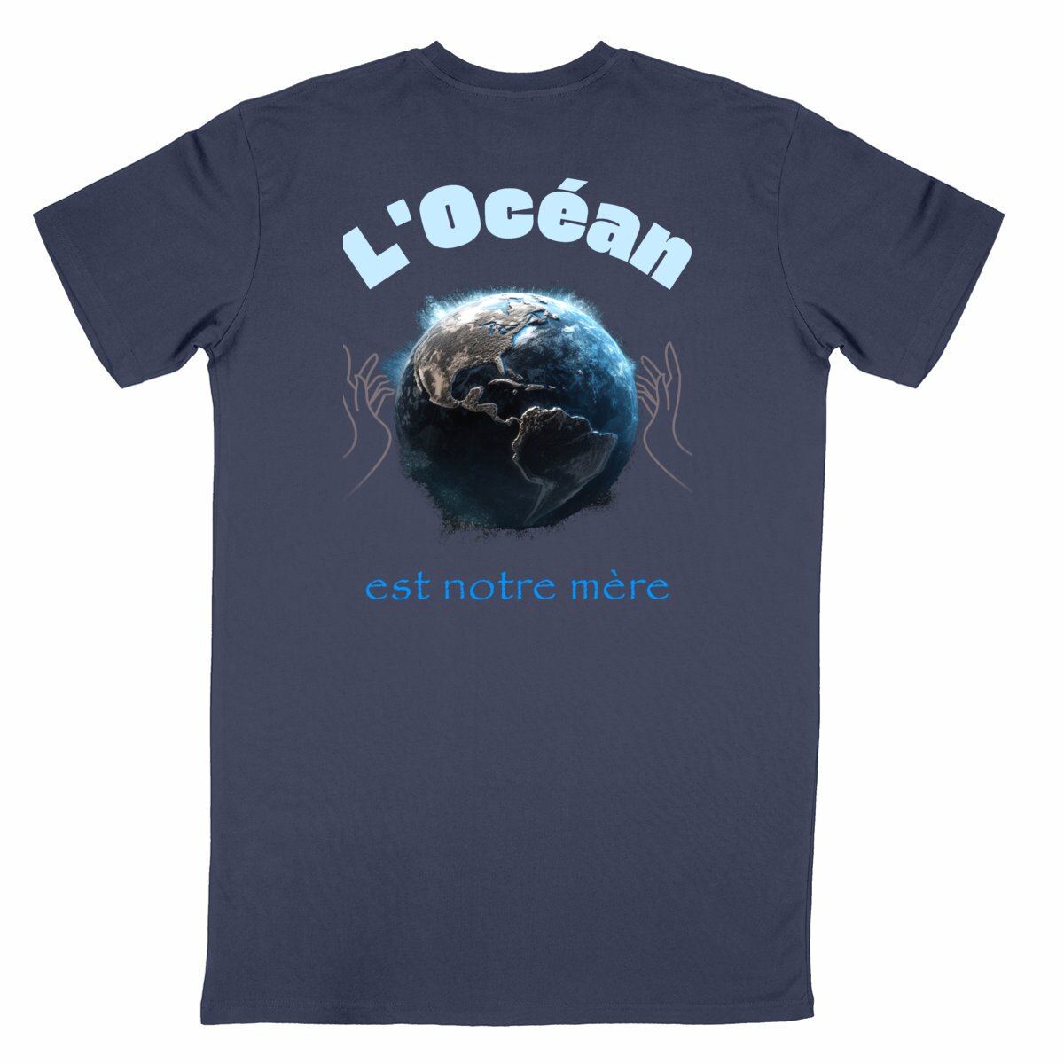 T-shirt Écolo "L'Océan est Notre Mère"