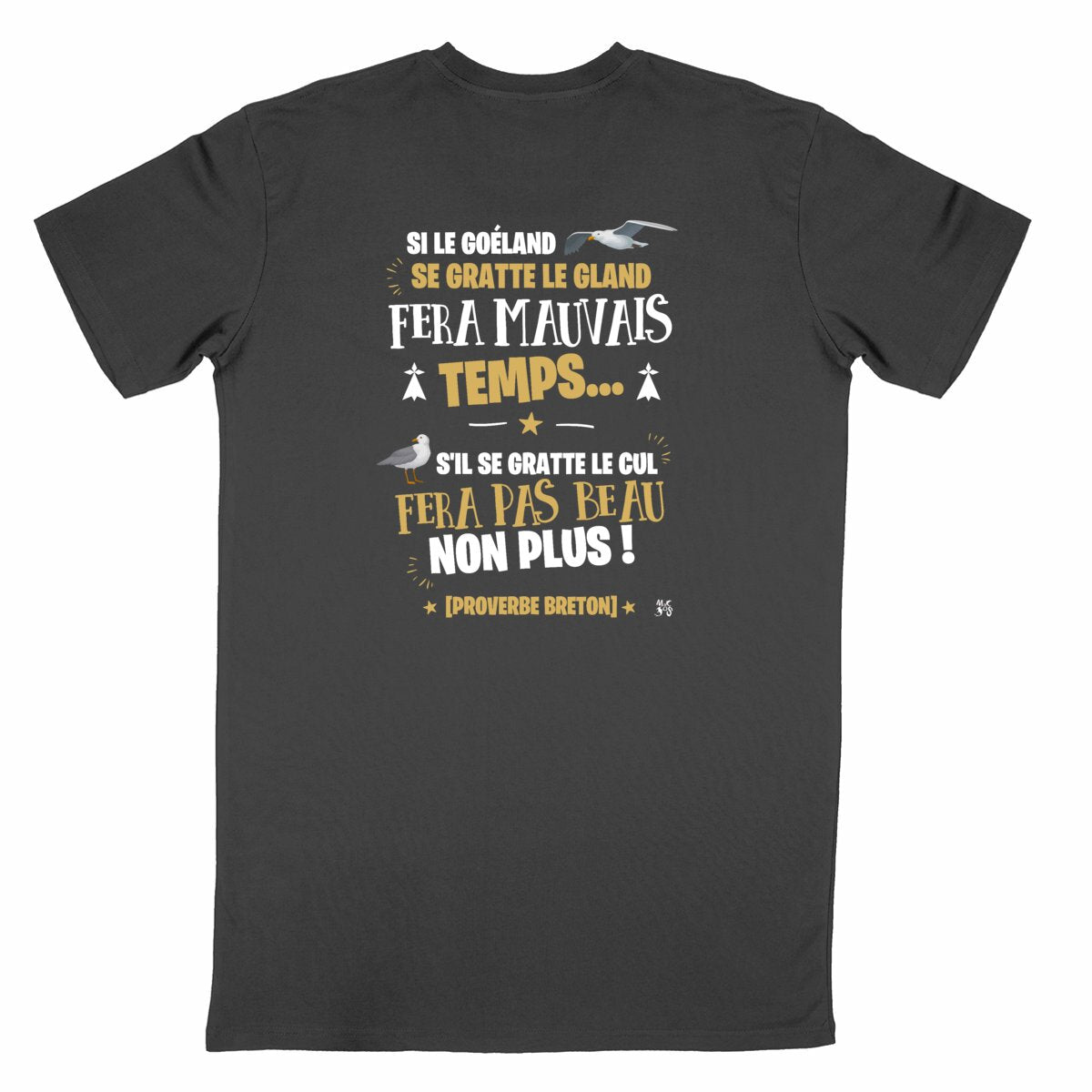 T-shirt Bretagne proverbe breton sur le beau temps