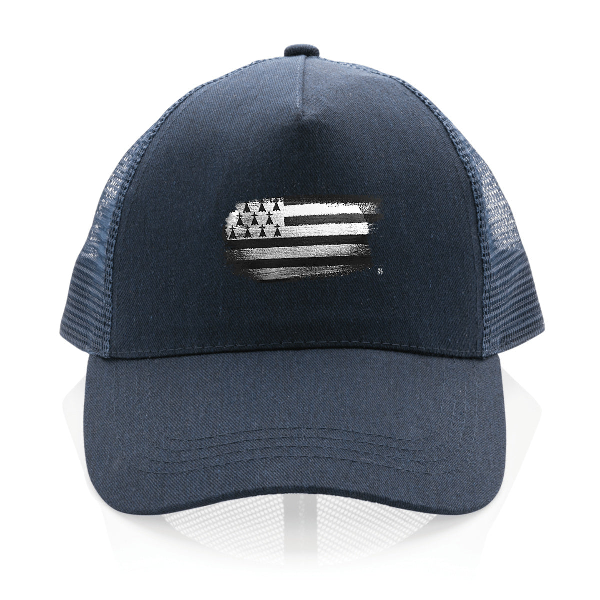 Casquette Trucker Bretagne drapeau Breton gwen ha du