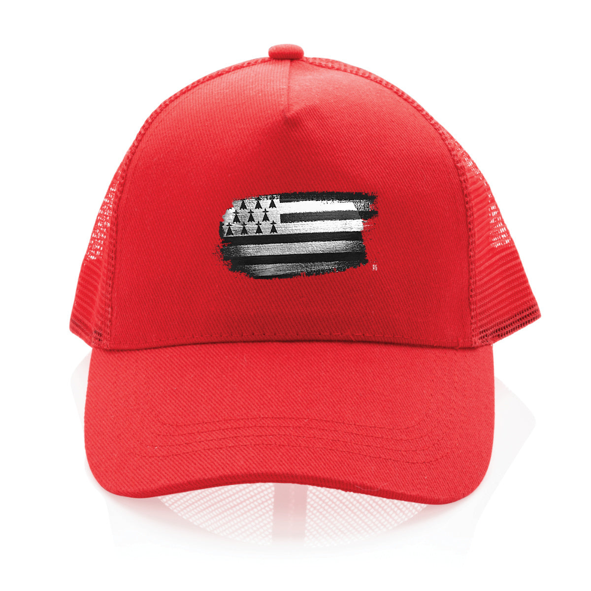 Casquette Trucker Bretagne drapeau Breton gwen ha du