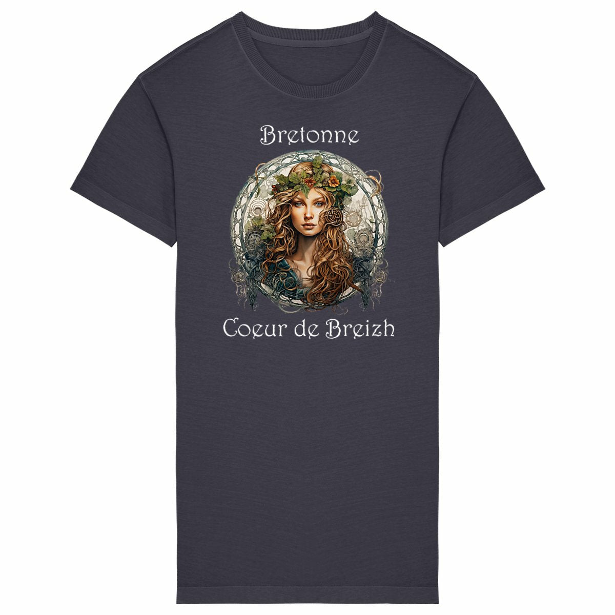 Robe T-shirt Bretonne coeur de breizh