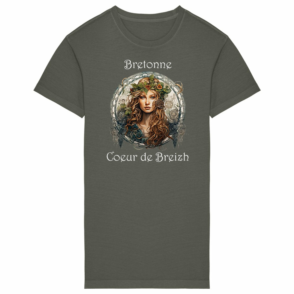 Robe T-shirt Bretonne coeur de breizh