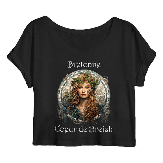 Crop Top Bretonne coeur de breizh