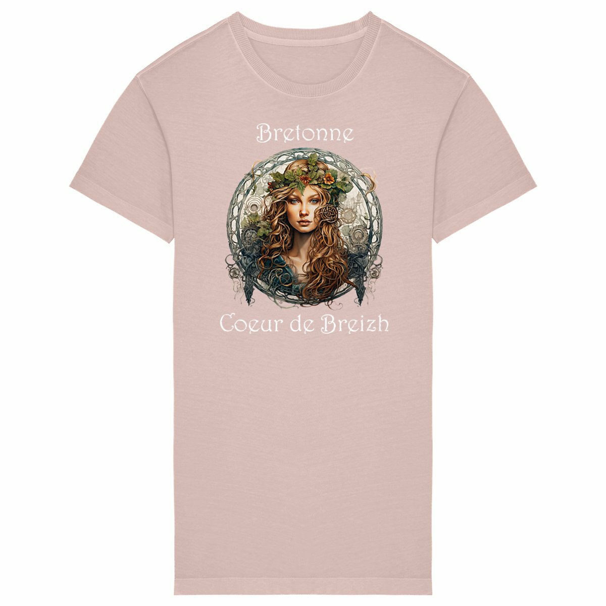 Robe T-shirt Bretonne coeur de breizh